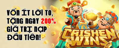 Thưởng Chào Mừng 100% promotion banner